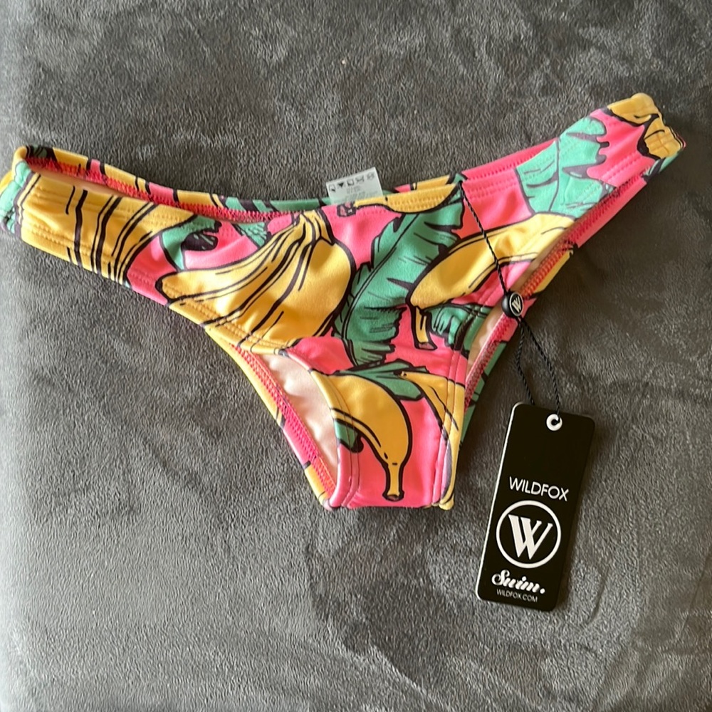 NWT Wildfox Banana Bikini Bottoms in XSmall